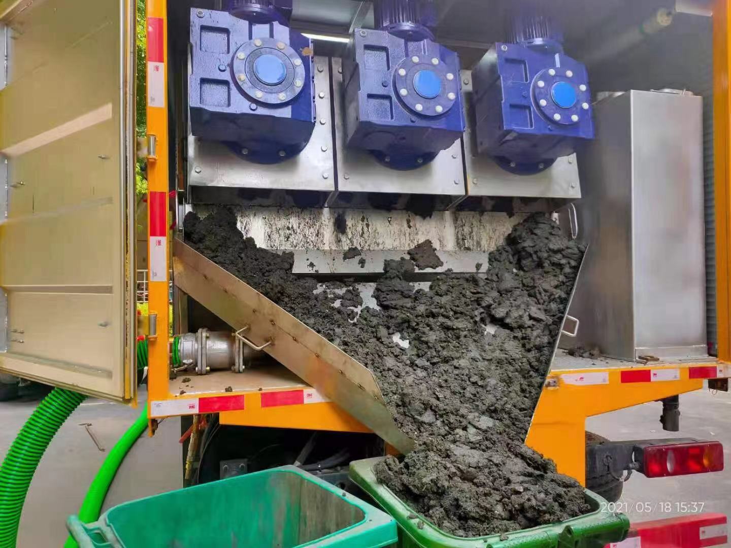 汉中化粪池清掏城市维护站-泥浆净化干湿分离处理